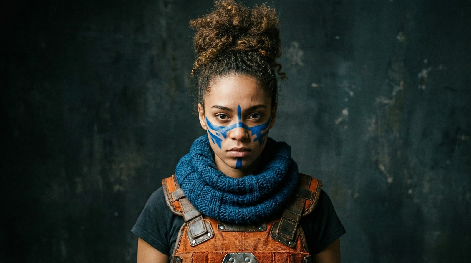 warrior woman, powerful keywords midjourney meta AI