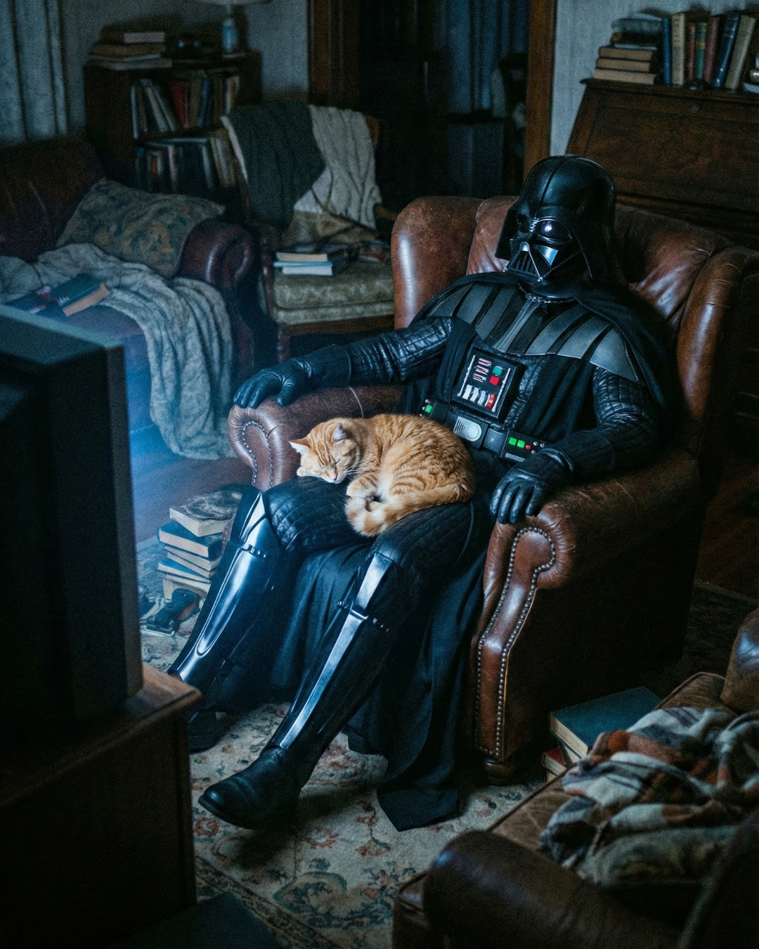 Darth Vader Monotone Live Coach AI Higgsfield Nano Banana Pro VEO3.